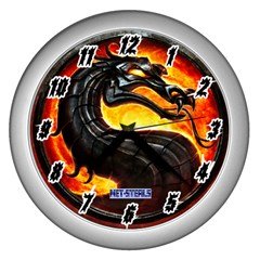 Net-Steals New, Wall Clock (Silver) - Mortal Kombat