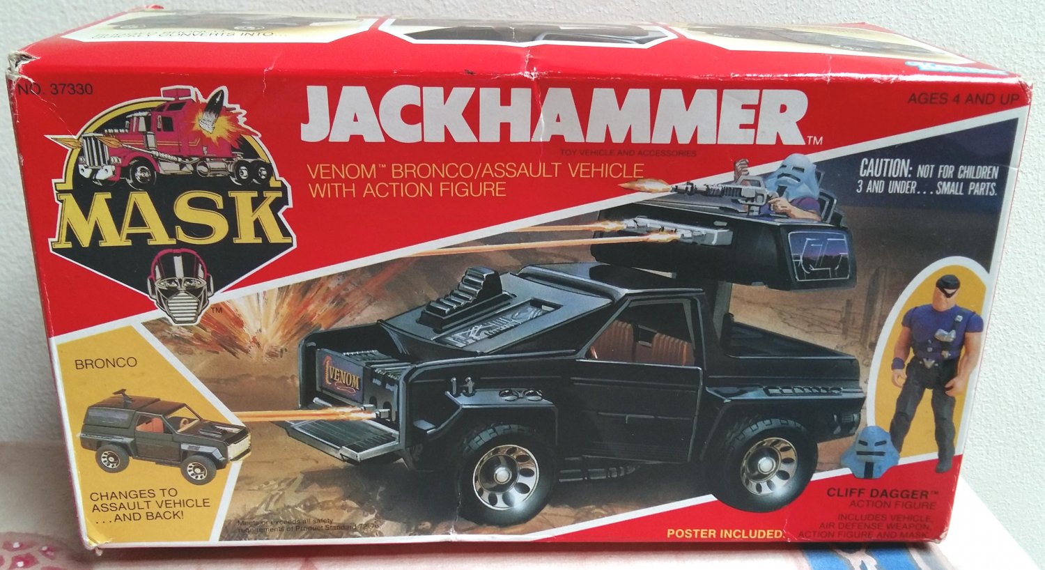 Jackhammer Mobile Armored Strike Kommand MASK Kenner M.A.S.K. Venom