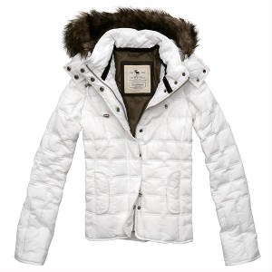 Abercrombie & Fitch Womens Amber Fur Jacket