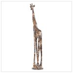 Towering Patchwork Giraffe