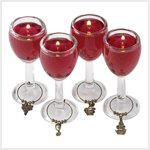 NEW! Mini Wine Glass Candles