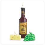 NEW! Wine And Cheese Candle Set