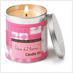 NEW! Rose Du Martin Candle Tin