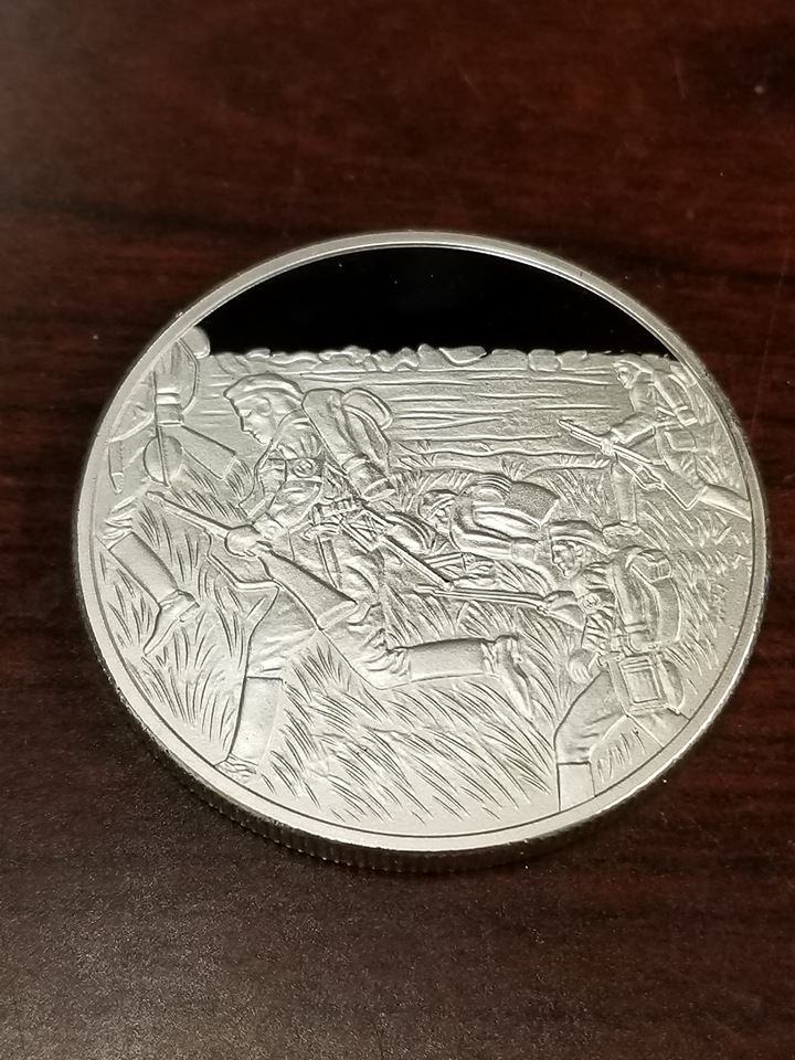 WWII WW2 Nazi German NSFK Fliegerkorps swastika silver medal coin medallion