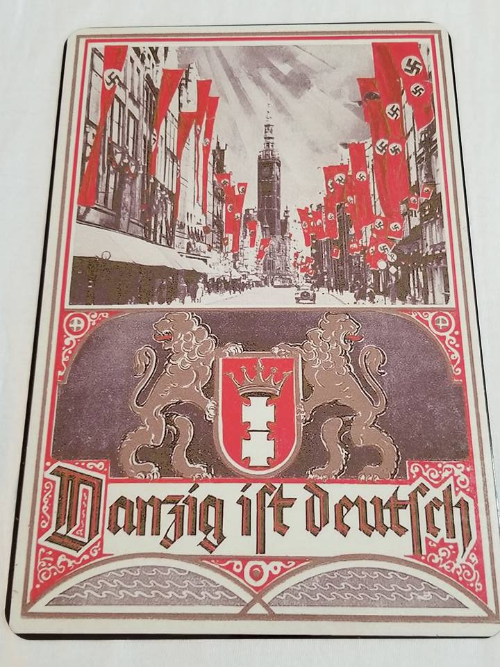 WWII WW2 Nazi German War Battle Propaganda Metal sign