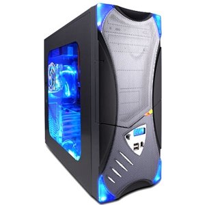Apevia Black/Silver X-Plorer ATX Mid-Tower Case