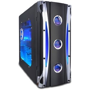 Apevia Black X-Cruiser Case ATX Mid-Tower Case