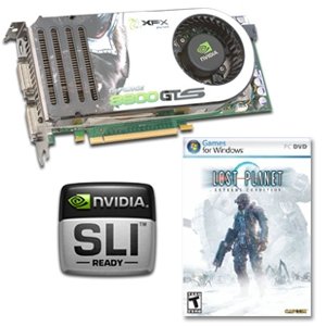 XFX GeForce 8800 GTS Extreme Video Card - FREE Lost Planet: Extreme Condition PC Game