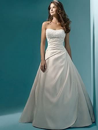 2017 Classic Design Perfect Casamento Pearl A line Strapless Wedding Gown