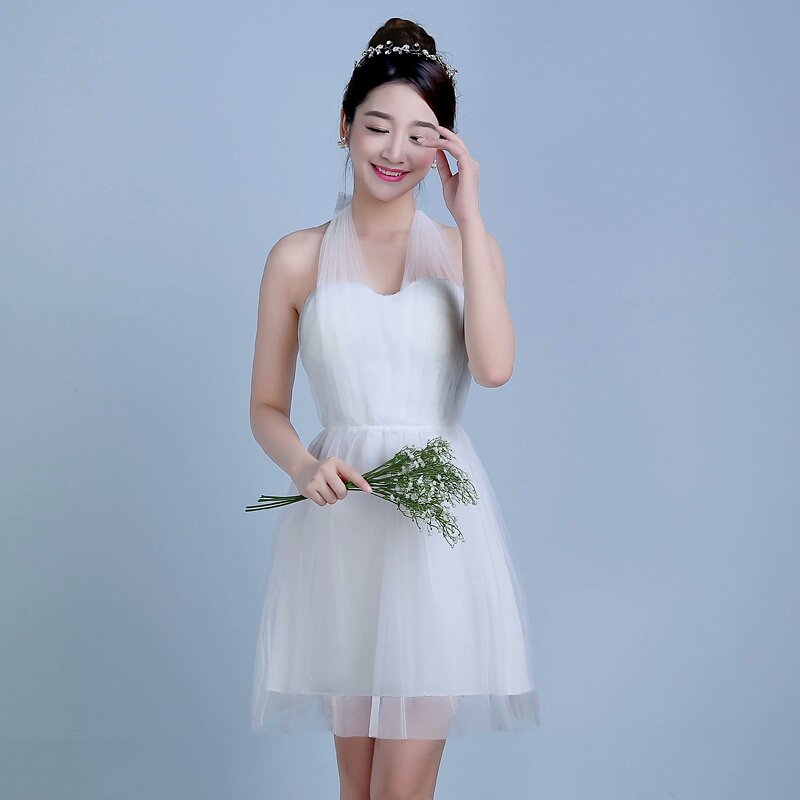 Beautiful Knee Length Versatile Bridesmaid Dress