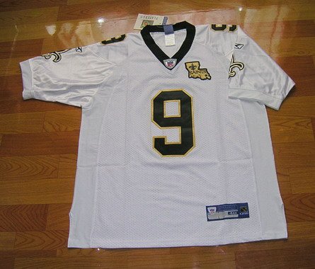 NFL DREW BREES #9 SAINTS JERSEY size 48/50/52/54