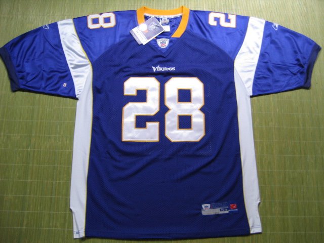 NFL #28 Minnesota Vikings Peterson Jersey size 48/50/52/54