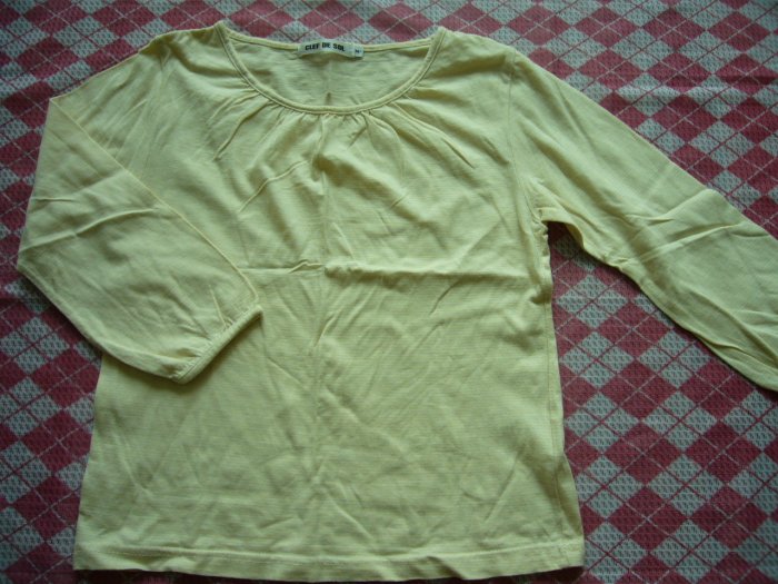 Japan Clef De Sol Yellow Tee