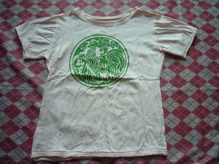 Thailand Rooster Light Pink Tee