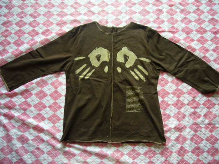 Korea Brown Drawing Tee