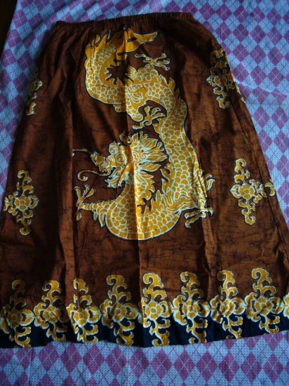 Hong Kong Dragon Long Skirt