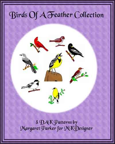 Birds of a Feather Collection Machine Knit DAK ePatterns