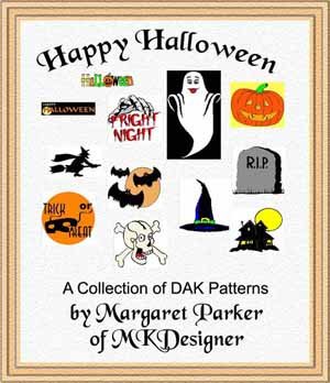 Happy Halloween Machine Knit ePatterns with DAK