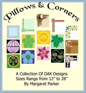 Pillows & Corners - DAK Patterns for Machine Knitting