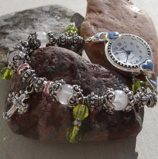 Beaded watch
