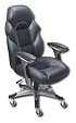 True Seating - Vinyl PC Gaming Chair - Gray