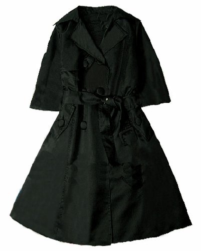BLACK SAKANA COAT