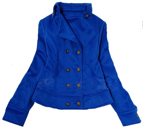 BLUE CECILIA COAT