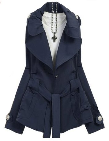 BLUE WALDA COAT