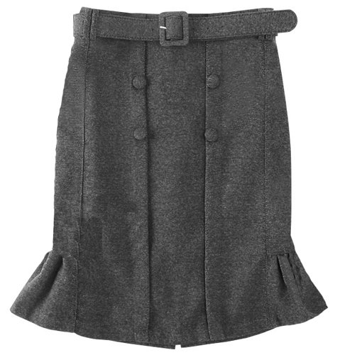 GRAY RUFINA SKIRT