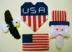 4th of July Magnet Set