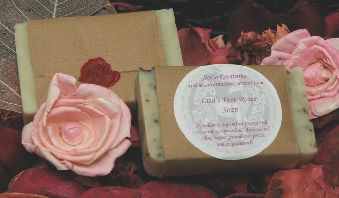 Lisa's Wet Roses Soap