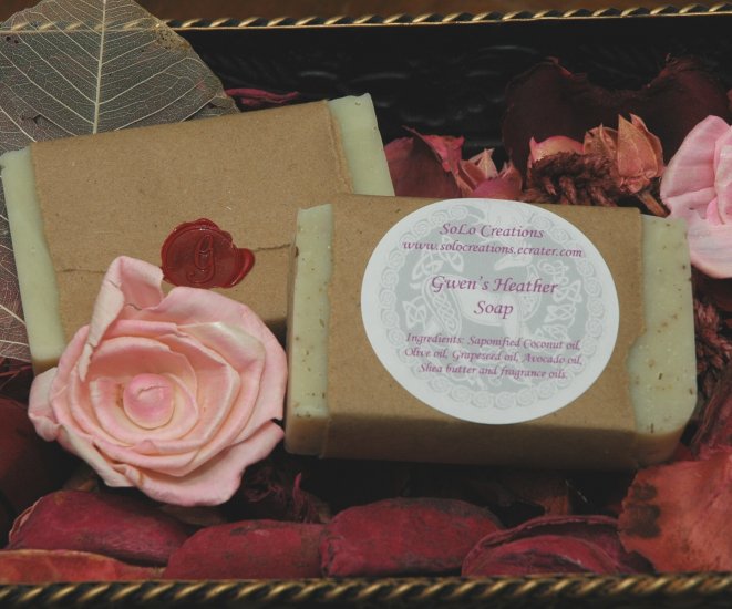 Gwen's Heather with Oatmeal Soap