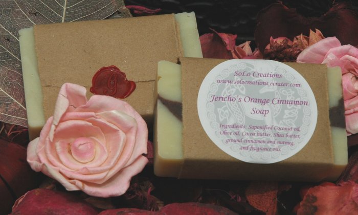 Jericho's Orange Cinnamon Soap