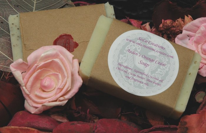 Aeden's Orange Cedar Soap