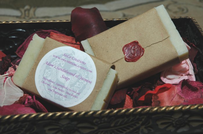 Adam's Sandalwood & Jasmine Soap