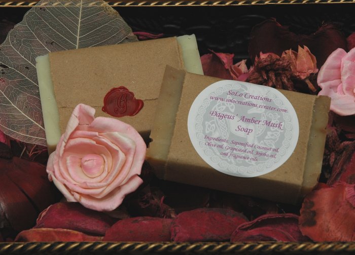 Dageus' Amber Musk Soap