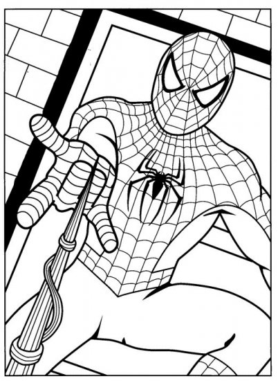 Spiderman coloring ebook 50+ pages