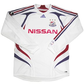 07 Yokohama F-Marinos Soccer Shirt Replica Away Long Sleeve (Standard)