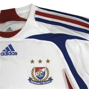07 Yokohama F-Marinos Soccer Shirt Authentic Away Long Sleeve (Standard)