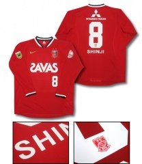 07 Urawa Reds Home Long Sleeve (Name and Number)