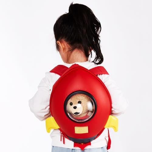 Red Rocket Backpack for Kids