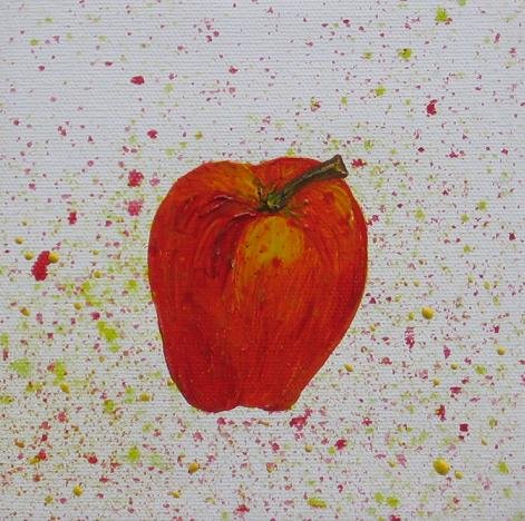 Gala 6 x 6 Original Oil on Canvas - Heather Piazza