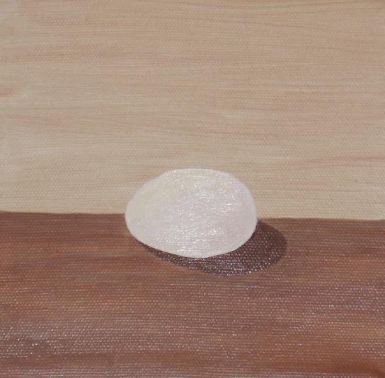 Egg 6 x 6 Original Oil on Canvas - Heather Piazza