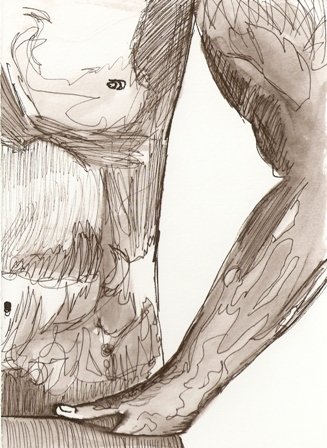 Pocket - Original Drawing - Mark Knot