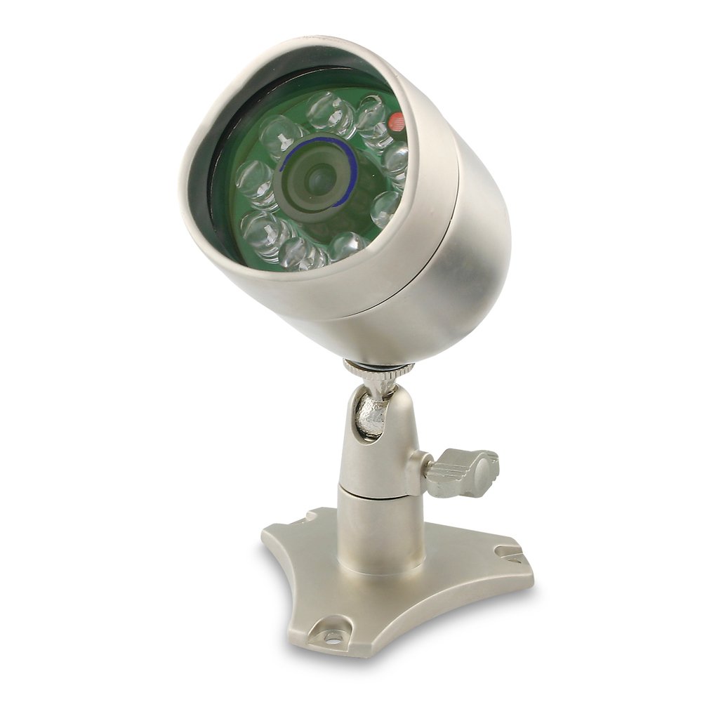 BullDog CCD Color Camera with Night Vision and 6mm Lens