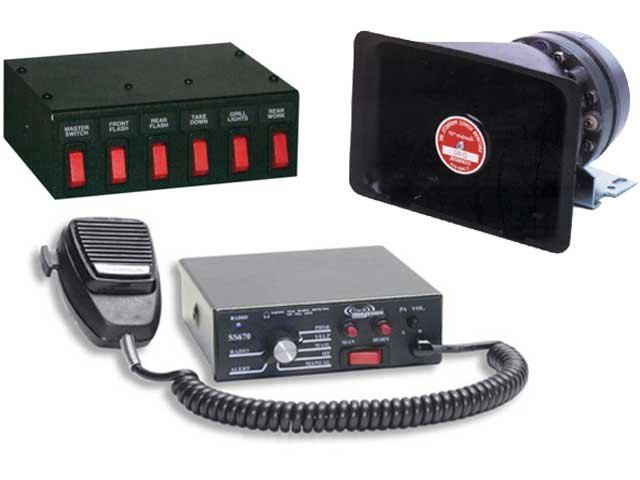 SS670/D-60 Siren, Speaker Combo Package