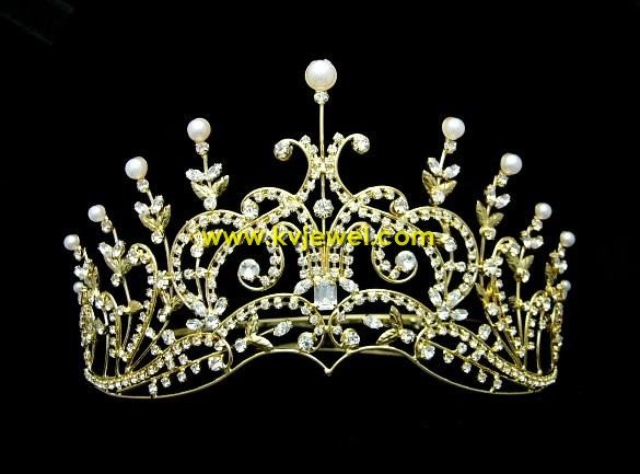 Gold tiara