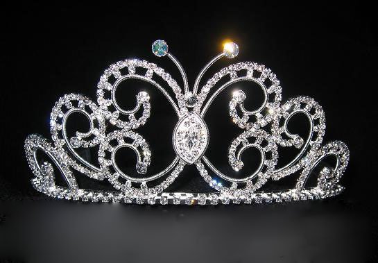 Butterfly tiara