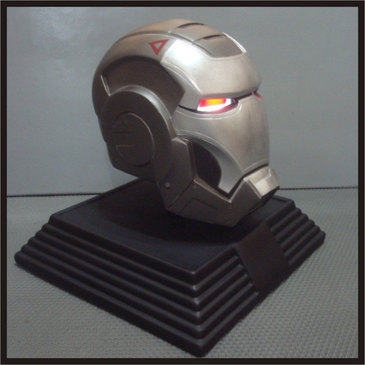 Custom Made Iron Man War Machine Mk-001 Life size Helmet Superhero Prop