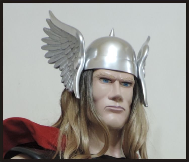 Custom Made Classic Thor Life size Helmet Superhero Prop
